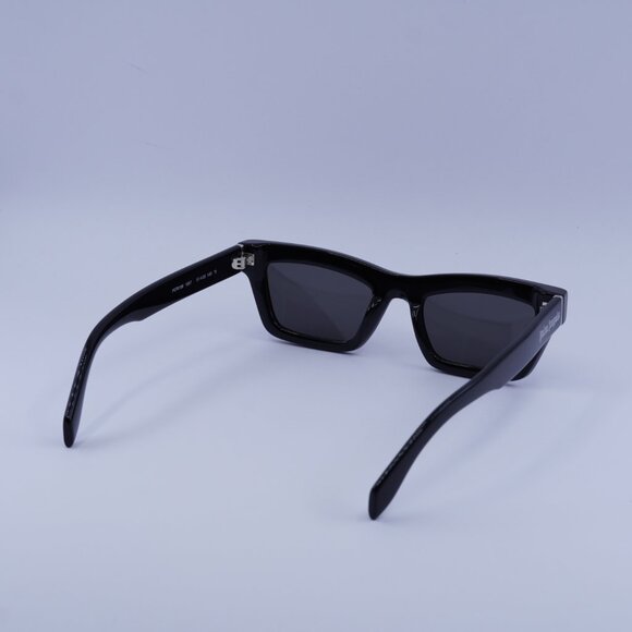 Palm Angels PERI108 MELROSE 1007 Sunglasses Black Cat Eye Frame, Grey Lenses - Picture 5 of 10